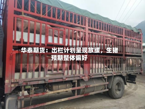 华泰期货：出栏计划呈现放缓，生猪预期整体偏好