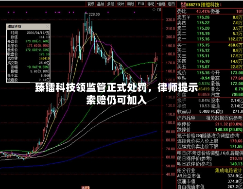 臻镭科技领监管正式处罚，律师提示索赔仍可加入